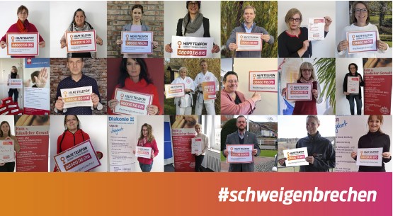 Schweigenbrechen Aktion 2020